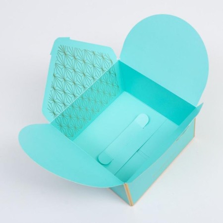 Gift box, packaging, Blue Lagoon, 14.5 x 14.5 x 8 cm-2