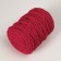 Knitting cord 80% cotton, 20% polyester twisted 3 mm, 185g/45m, 26 red
