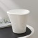 Kashpo for flowers with an insert “lagoon”, 1.5 l, d = 16 cm, h = 15 cm, white color