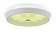 Ceiling lamp 24W, LED, 9.5x39 cm, white