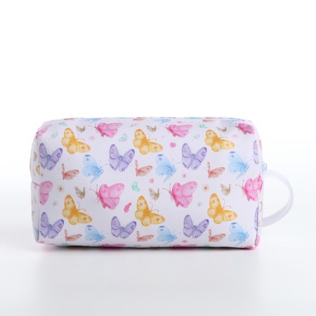 Cosmetic bag with lightning, white/multi -colored color-1