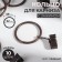 A ring for a cornice, with a clamp, D = 32/38 mm, 10 pcs, Copper color