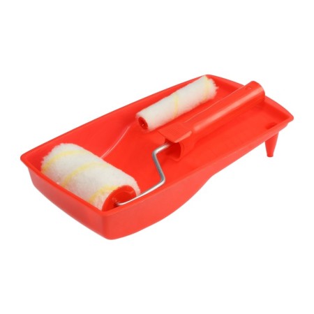 Maslar scrap set, microfiber rollers, 100 mm, d = 6 mm, d = 48 mm + d = 16 mm, bath 150 x 290 1034055