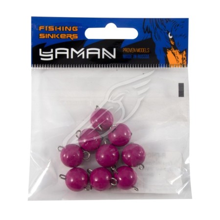 Cargo Cheburashka painted collapsible Yaman 10 pcs., 12 g, purple-4