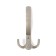 Hook furniture tundra TKT001, three -rod, satin nickel