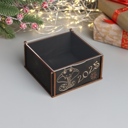 New Year's box "Cobra" 6x12x12 cm