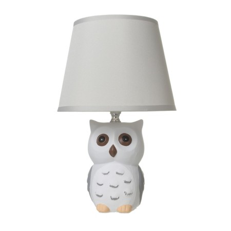 Lamp children's ceramics "Owl" 1x40W E14 gray 20x20x32.5 cm Risalux-7