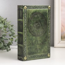 Safe-book wood to the leatherette 