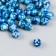 Beads for creativity plastic "Marble. Sapphire" d = 0.8 cm set 20 grams