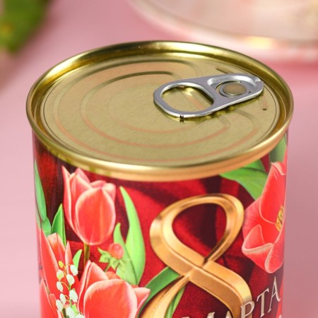 Cookies with a prediction in the canning bank “March 8”, 24 g (4 pcs. X 6 g).-3