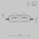 The built-in lamp Technical DL002-DW-02-W, 2x12W, 23.3x12x5 cm, GU10, white color