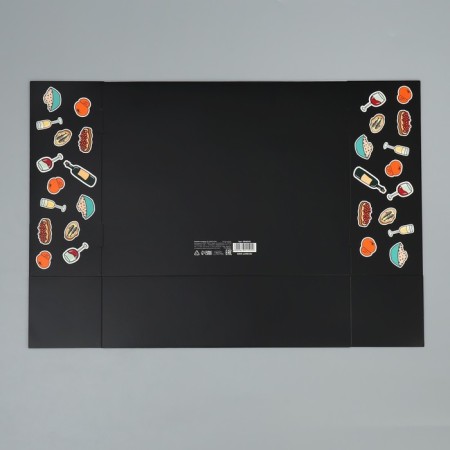 Folding box "with NG, shorter", 31 x 24.5 x 9 cm, new year-7