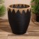 A set of wicker pots, 3 pcs, height 40x40x48.5 cm