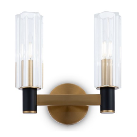 Bra Freya Fr5167WL-02BS AMBRA, 230x125x247 mm, E14, 2x40W, brass color-1