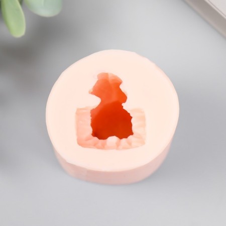 Silicone Mold "Owl on a log" 5x3.5x3.5 cm-3