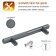 CAPPIO-reiling pen, m/o 96 mm, gray color