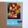Picture on numbers on canvas with a subframe "Wine with cheese" 40*50 cm