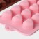 A set of chocolate forms “hearts. Stars. Flowers ", 3 pcs, silicone