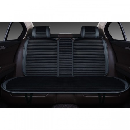 Skyway Posh seats, velvet-ecokozha, set of 5 objects, black-2