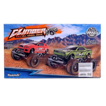 The radio -controlled car "Bigfoot" works from batteries, mix-5
