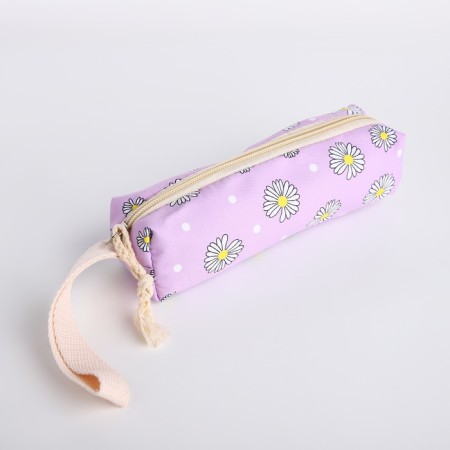 A backpack with a zipper, bag, cosmetic bag, lilac color-9