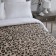 Fleet “Leopard” plaid, size 150x200 cm, sandy color