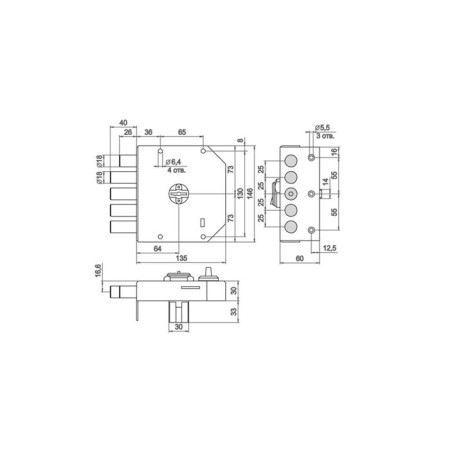 Castle of the Plug "Elbor", 1.06.61.5.5 (542 nz) granite, with a valve, without o/p-3