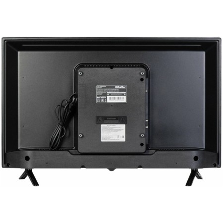 TV Doffler 32khs57, 32 ", 1366x768, DVB-S2/S/T2/T/C, HDMI 2, USB 1, Smart TV, Black-1