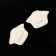 Shoes for shoes, on a glue base, 11 × 7.8 cm, pair, color beige