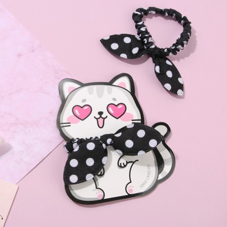 Glastic with ear ears "cat"