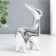 Souvenir Ceramics "Deer" silver 8x2.8x10.5 cm