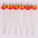 Skewers "bulk apples", in a set of 6 pcs.