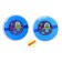 Velcro game "Montrustrik", 2 plates, ball, color mix