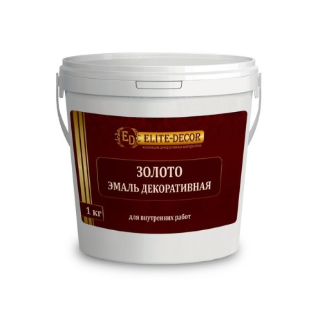 Decorative enamel "Gold", 1 kg