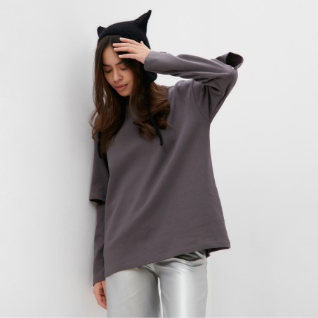 Jumper (longshilv) Mist: Base, S-m size, graphite color-3