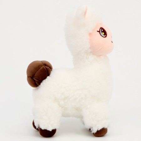 Soft toy "Lama", 25 cm, white color-1