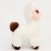 Soft toy "Lama", 25 cm, white color