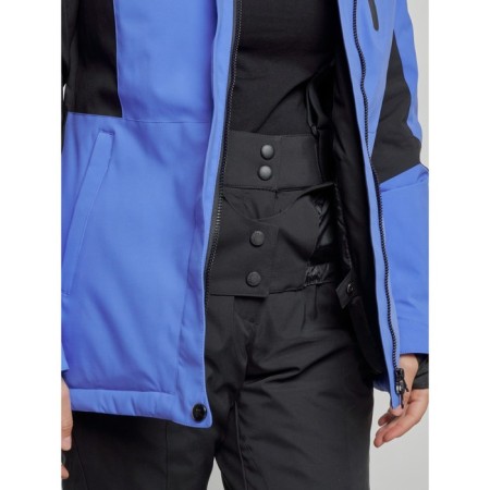 Ski jacket women's winter, size 48, purple color-8