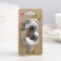 Candle in the Cake "Gran", number "3", silver metallic, 6.5 cm