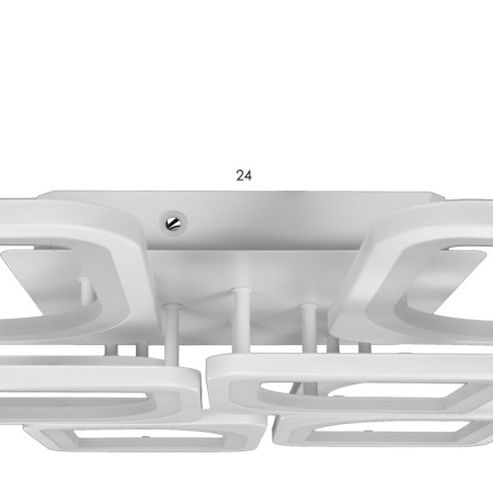 Causteen with PDD 59112/8WT LED 240W 3000-6000K Dimmer white 55x55x10 cm Bayerlux-7