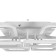 Causteen with PDD 59112/8WT LED 240W 3000-6000K Dimmer white 55x55x10 cm Bayerlux