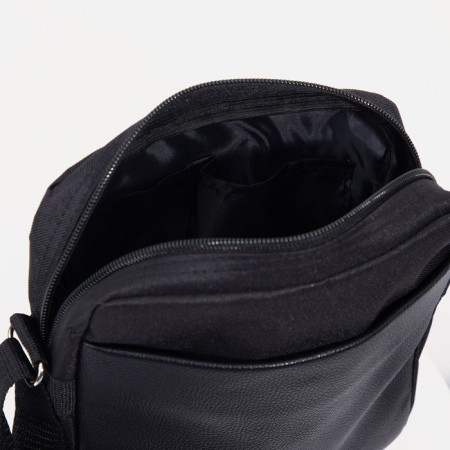 Male bag, "saxi", black color-5