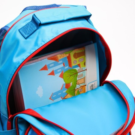 School backpack with an ergonomic back, 37x26x15 cm, Spider-Man-7