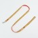 The “Bones and Paws” set of a reflective, leash 120 x 1.5 cm, OG 36-52 cm, red