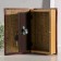 Safe-book wood, leatherette "month" volumetric embossing 21x13x5 cm