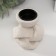 Gypsum candlestick, metal per 1 candle "node" d = 3.8 cm 8x8.8x10.5 cm