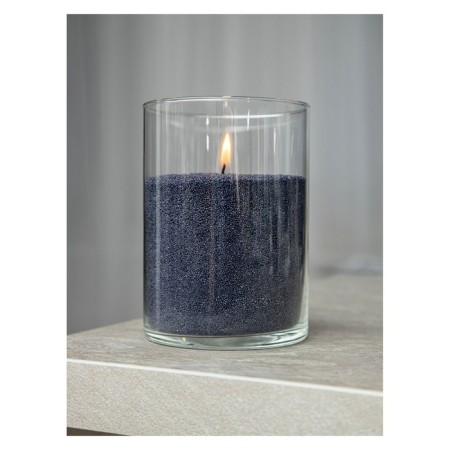 Candle in granules, color graphite "Roscandles", 300 g + wick-1
