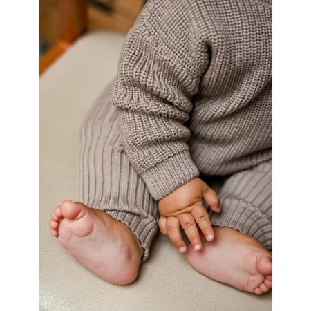 Children's pants Pure Love Comfy, height 80 cm, brown color-5