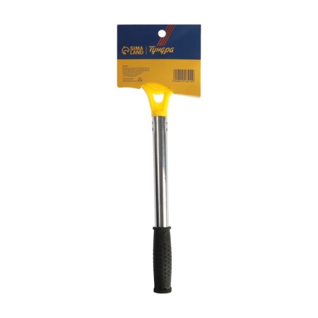 Tundra scraper, fixed blade 100 mm, metal rubberized handle 300 mm-5