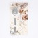 Spoon souvenir on the card "New Year's collection: miracles in the new year", 3 x 14 cm